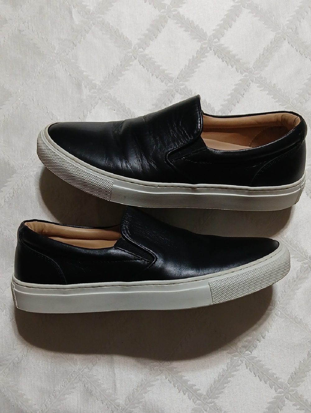 GREATS Slip-On Sneakers - Italian Leather Size 7.5 Womans